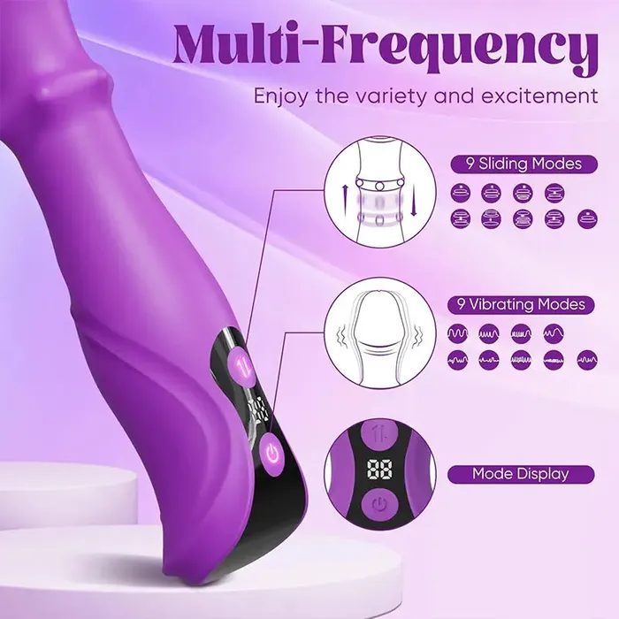 TriAction GSpot Thruster Dildo OOTYEMO Female Sex Toys