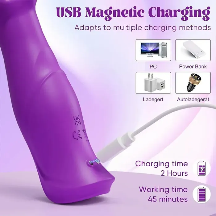 TriAction GSpot Thruster Dildo OOTYEMO Female Sex Toys