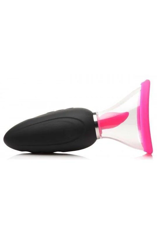 Sex On the Go Lickgasm Mini 10X Silicone Licking and Sucking Stimulator Female Sex Toys