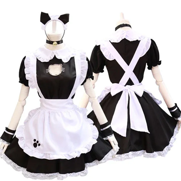 House of Dasein Vibrators Womens Costumes Complete Neko Maid Outfit Kawaii Costume Women