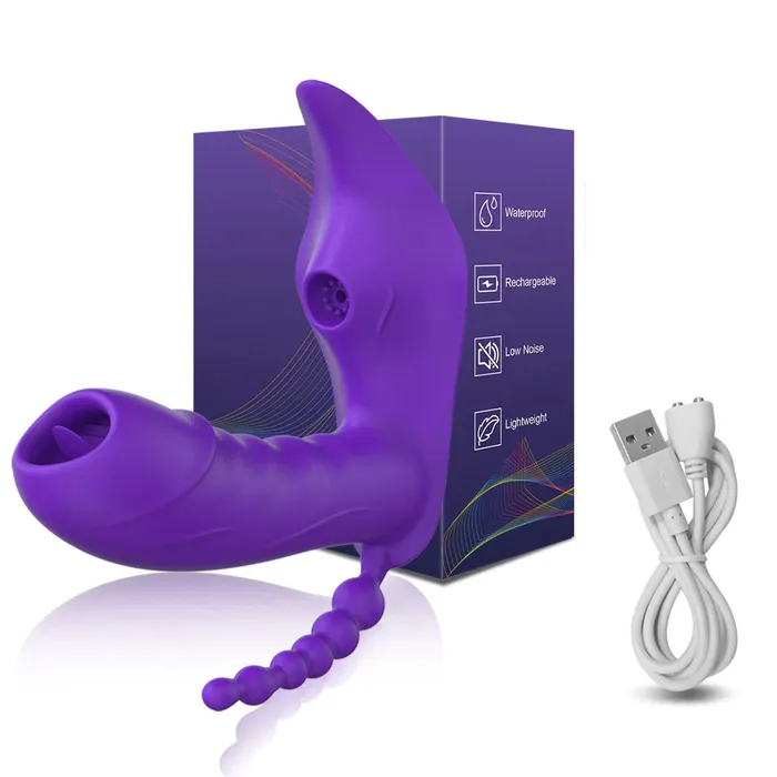 EVEs SECRETS Female Sex Toys Vibrator For Women 3 in 1 Bluetooth APP Dildo Vibrators Female Sucker Clitoris Stimulator