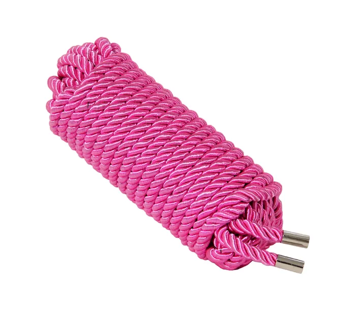 Vibrators Love in Leather Love in Leather BDSM ROPE 327510m Hot Pink