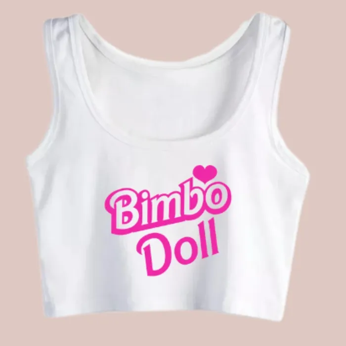 House of Chastity Bimbo Doll Sleeveless Crop Top Male Sex Toys