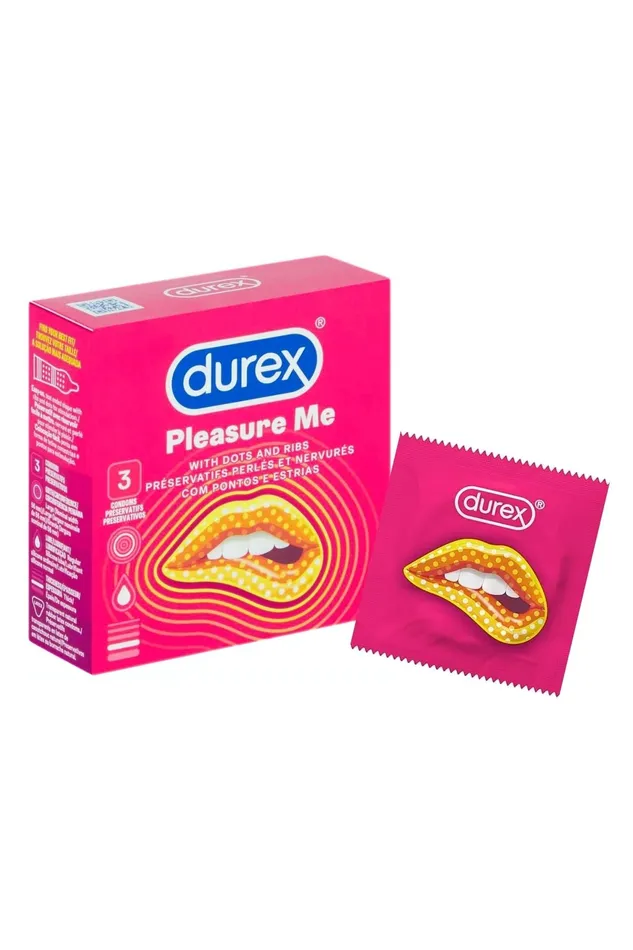 Durex Vibrators Durex Pleasure Me Condoms 3 Pack
