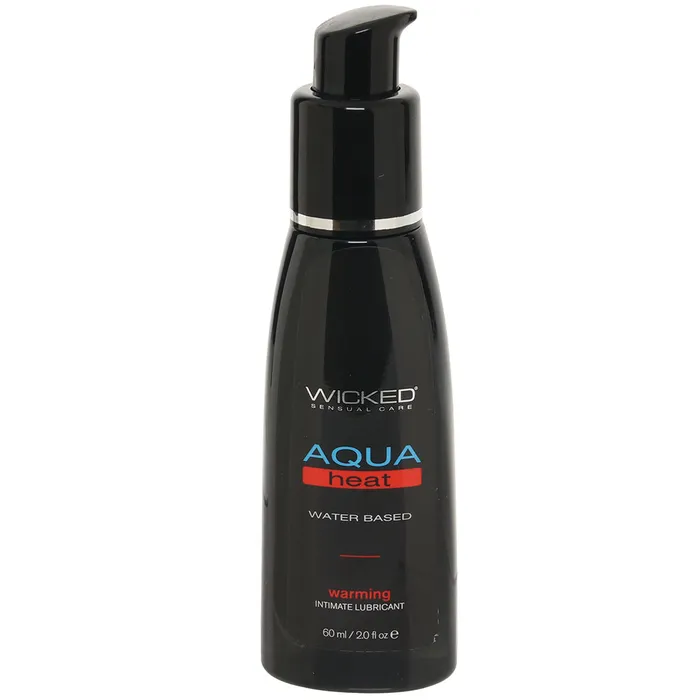 Female Sex Toys Aqua Heat Lube 2oz60ml in Warming Wicked Sensual Care