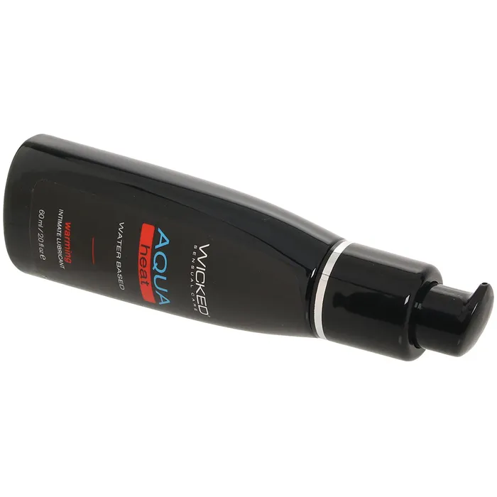 Female Sex Toys Aqua Heat Lube 2oz60ml in Warming Wicked Sensual Care