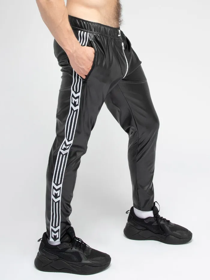 HonourSkintwocom Vibrators Leatherette Tracksuit Bottoms