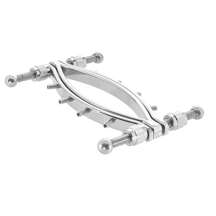 Male Sex Toys XR Brands Master Series Spread Em Poker Labia Clamp