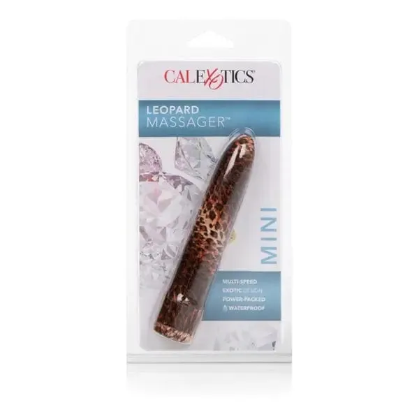 Mini Leopard Massager CalExotics Female Sex Toys Mini Leopard Massager CalExotics Female Sex Toys