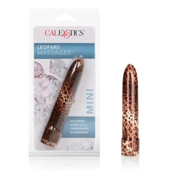 Mini Leopard Massager CalExotics Female Sex Toys Mini Leopard Massager CalExotics Female Sex Toys