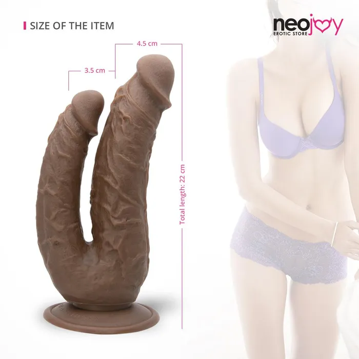 Neojoy Dildos Neojoy Large Double Dildo 22cm 87 inch
