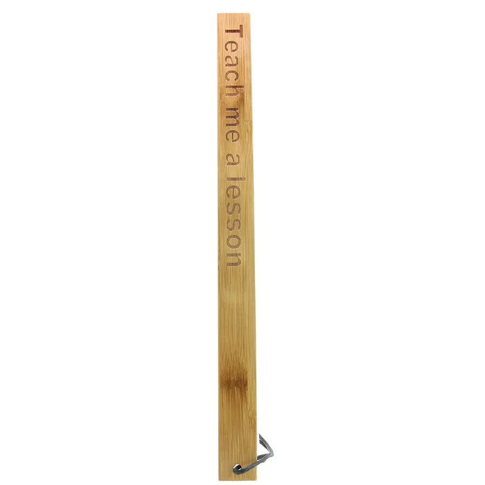 Spartacus Vibrators Teach Me a Lesson Bamboo Paddle