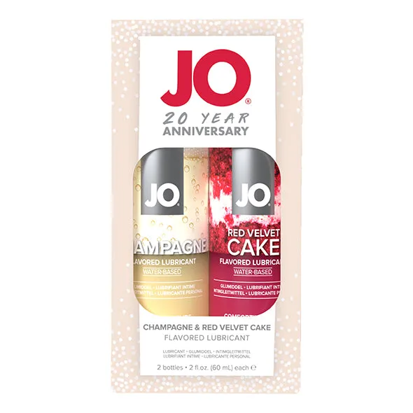 System JO 20 Year Anniversary Gift Set Champagne 60 ml Red Velvet Cake Lucidtoys Anal System JO 20 Year Anniversary Gift Set Champagne 60 ml Red Velvet Cake Lucidtoys Anal