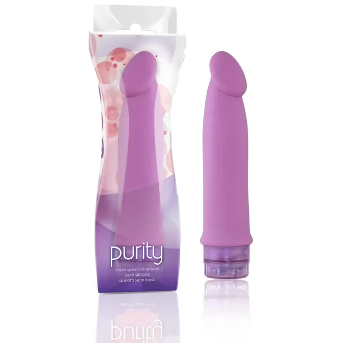 Vibrators Blush Luxe Purity Silicone Vibrator Pink Blush