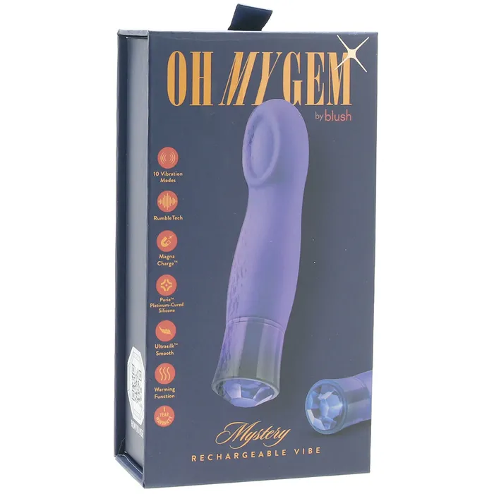 Vibrators Blush Oh My Gem Mystery Vibe in Sapphire