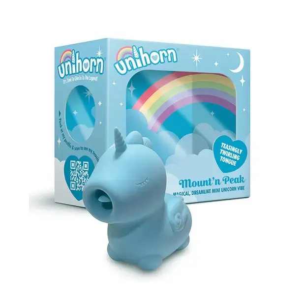 Vibrators Creative Conceptions Unihorn Mount N Peak Blue