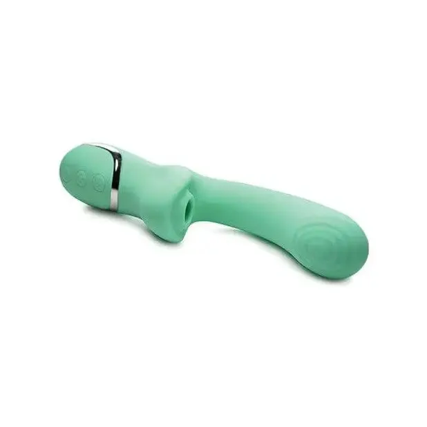 Vibrators Inmi Shegasm 10x Minty Air Stim Rabbit Vibrator inmi