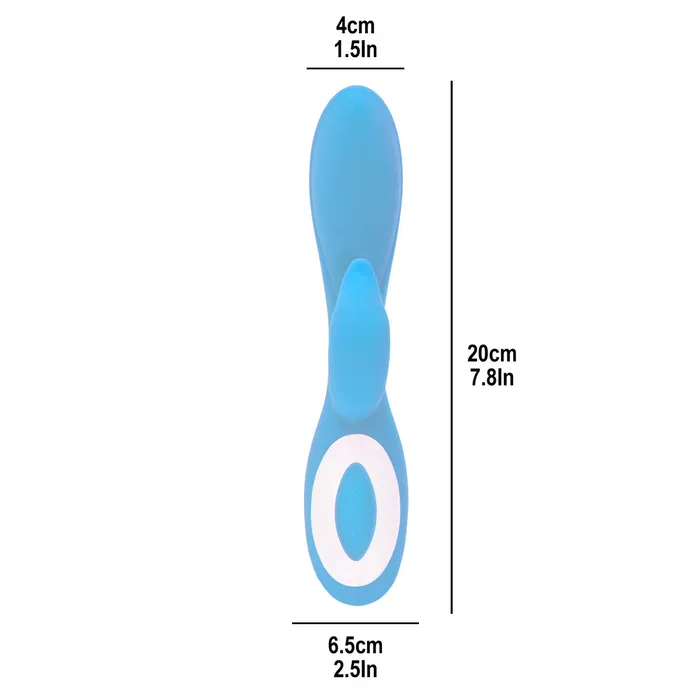 Vibrators Pure Love GSpot RabbitStyle Vibrator Blue PL