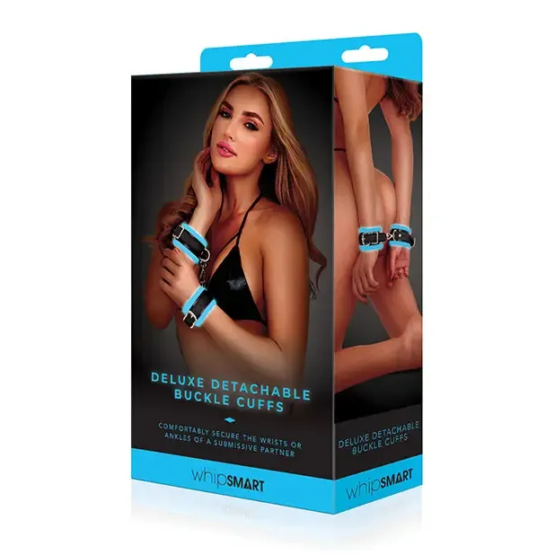 XGEN Products Dildos Whip Smart Glow In The Dark Deluxe Detachable Buckle Cuffs XGEN Products Dildos Whip Smart Glow In The Dark Deluxe Detachable Buckle Cuffs