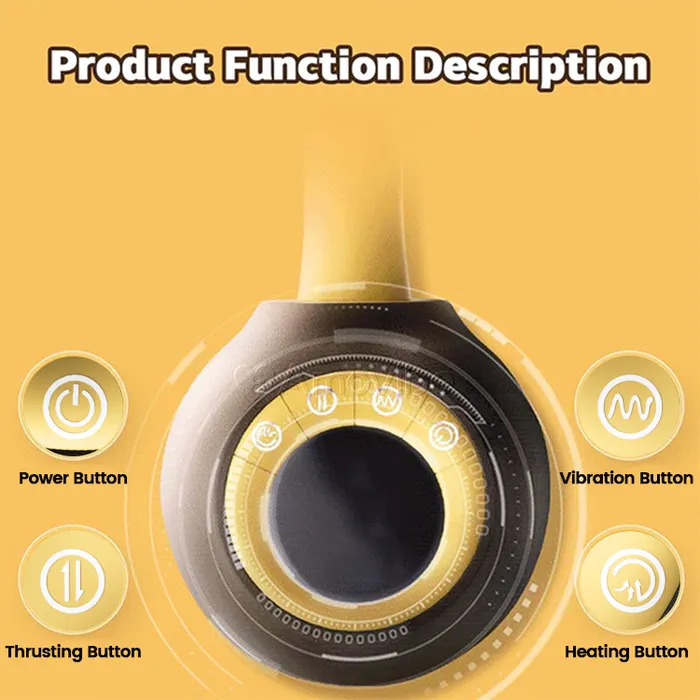Amovibe Female Sex Toys Thrusting Vibrating Sex Machine with Warming Function Remote Control Amovibe Female Sex Toys Thrusting Vibrating Sex Machine with Warming Function Remote Control