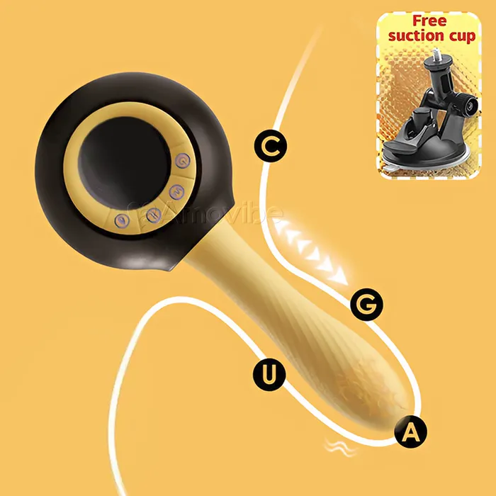 Amovibe Female Sex Toys Thrusting Vibrating Sex Machine with Warming Function Remote Control Amovibe Female Sex Toys Thrusting Vibrating Sex Machine with Warming Function Remote Control