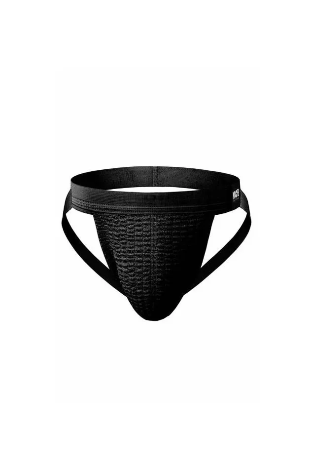 Anal Male Basics Male Basics Fetish Swim Jockstrap Black MBL101