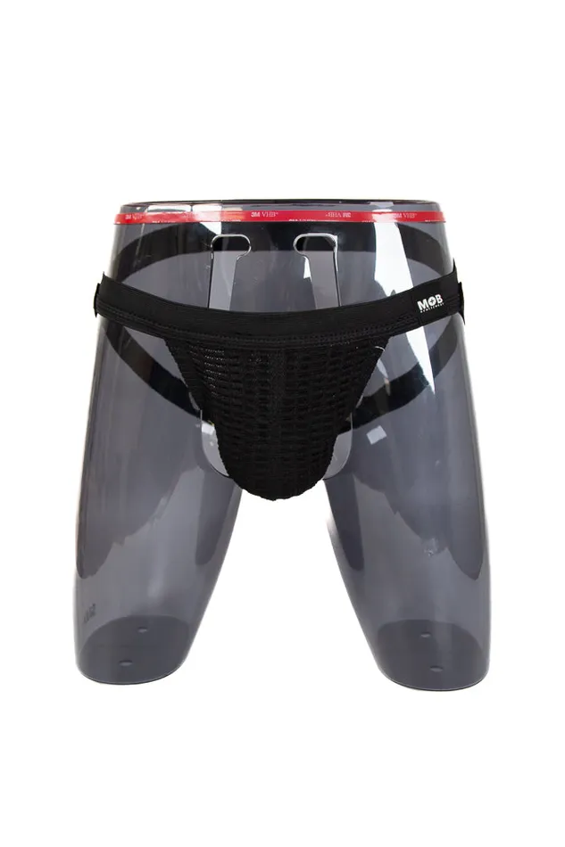 Anal Male Basics Male Basics Fetish Swim Jockstrap Black MBL101