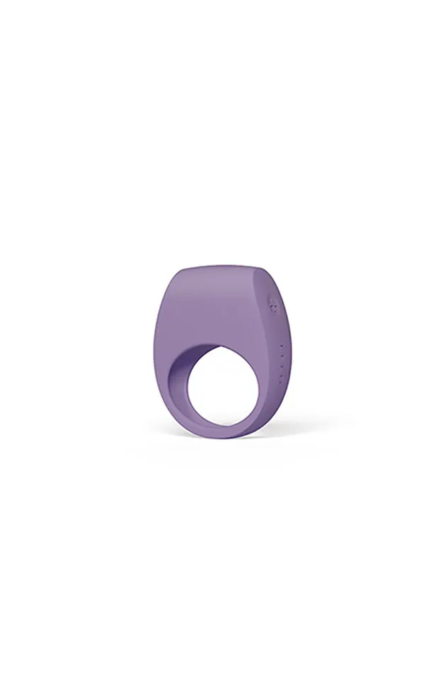 Couples Lelo Lelo Tor 3 Vibrating Cock Ring with App Control Purple