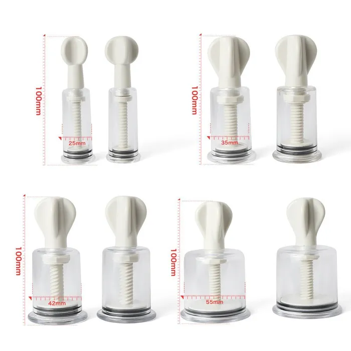 Twist Action Nipple Suction cups Multi Sizes Oxyshop Vibrators
