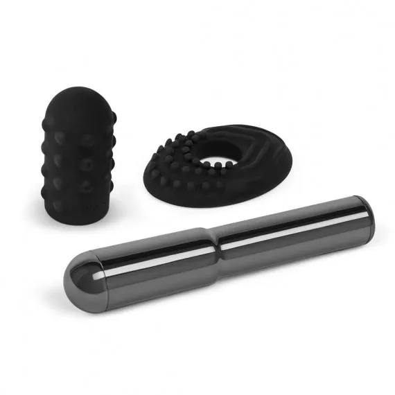 Vibrators LE WAND Le Wand Chrome Grand Bullet Vibrator Black