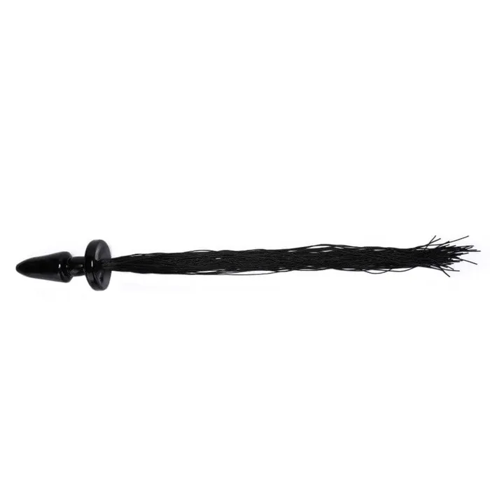 Beautiful Black Horse Tail Plug 21 Long Lovegasm Anal