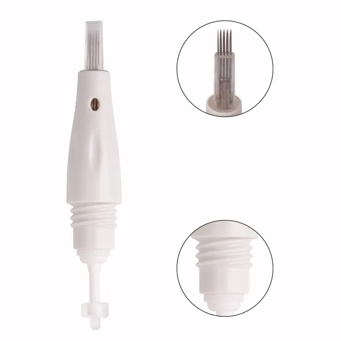 chuse Anal 10Pcs Sterilized Pemarnent Makeup Tattoo Needles For CHUSE C5 Cartridges 665
