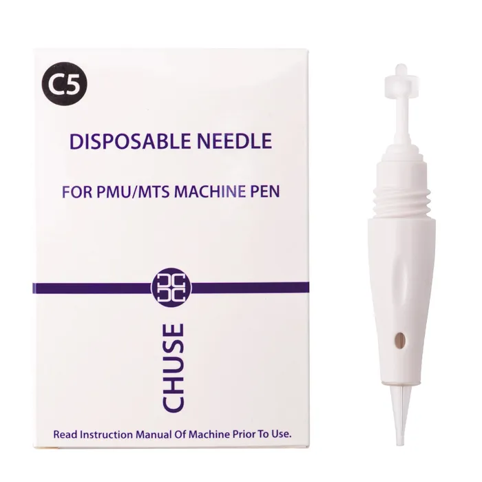 chuse Anal 10Pcs Sterilized Pemarnent Makeup Tattoo Needles For CHUSE C5 Cartridges 665