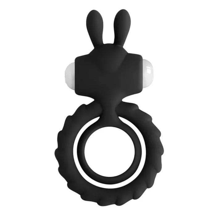Couples Lovegasm Naughty Bunny Vibrating Cock and Ball Ring