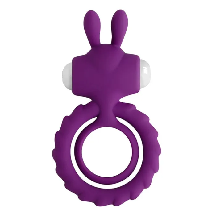 Couples Lovegasm Naughty Bunny Vibrating Cock and Ball Ring