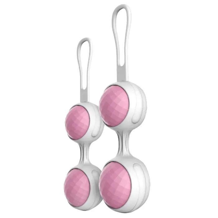 Female Sex Toys Lovegasm Pussy Trainer Vibrating Kegel Balls 2pcs Set