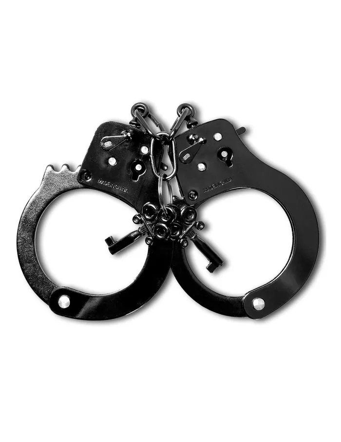 Fetish Fantasy Series Anodized Cuffs Black Pipedream Couples