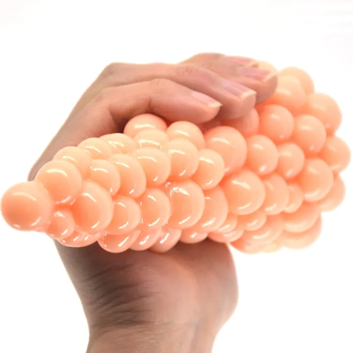 LAZADASEXTOYS Anal FAAK Big Anal Plug Like Xmas Tree Grape Design Beads Anal Sex Toys Big Anal Dildo Black Dildo Stuffed Stopper Anus Massage