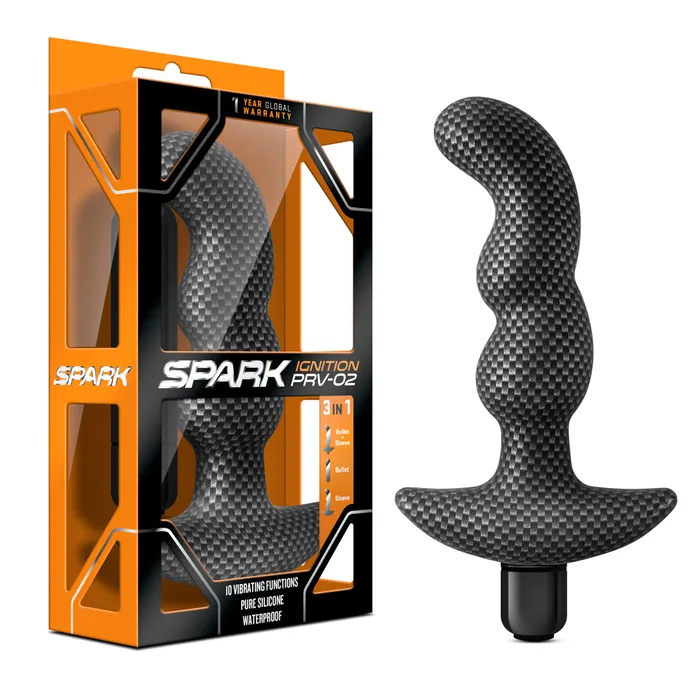 Vibrators Blush Spark Ignition Prv02 Carbon Fiber