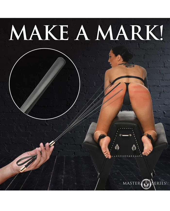 Anal Xr LLC Master Series Sinful Impact Cane BlackGold Anal Xr LLC Master Series Sinful Impact Cane BlackGold