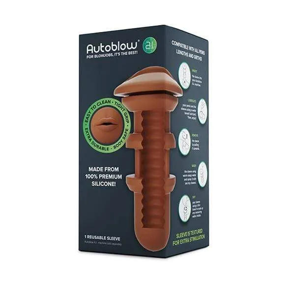 Autoblow Autoblow AI Series Standard Silicone Sleeve Vagina Mouth Anus Orifice Male Sex Toys