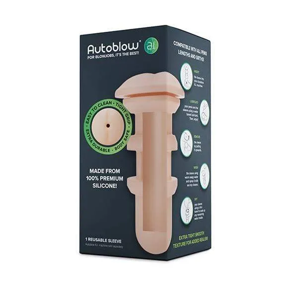 Autoblow Autoblow AI Series Standard Silicone Sleeve Vagina Mouth Anus Orifice Male Sex Toys