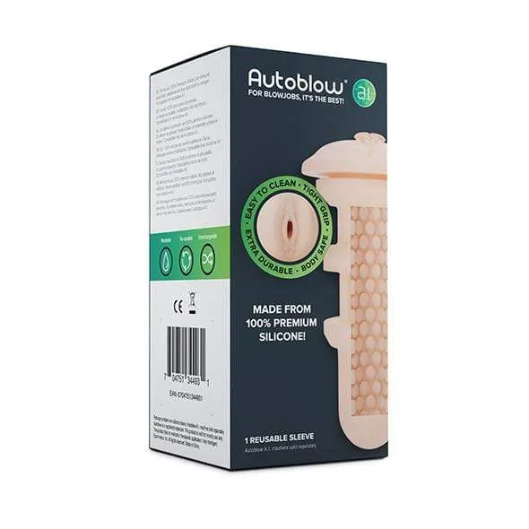 Autoblow Autoblow AI Series Standard Silicone Sleeve Vagina Mouth Anus Orifice Male Sex Toys