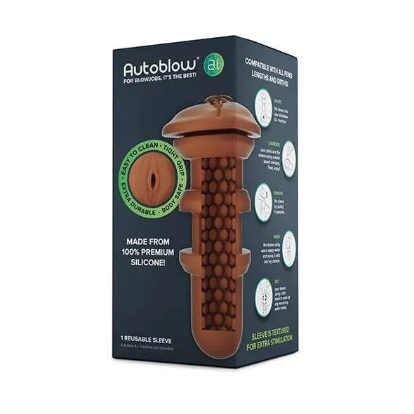 Autoblow Autoblow AI Series Standard Silicone Sleeve Vagina Mouth Anus Orifice Male Sex Toys