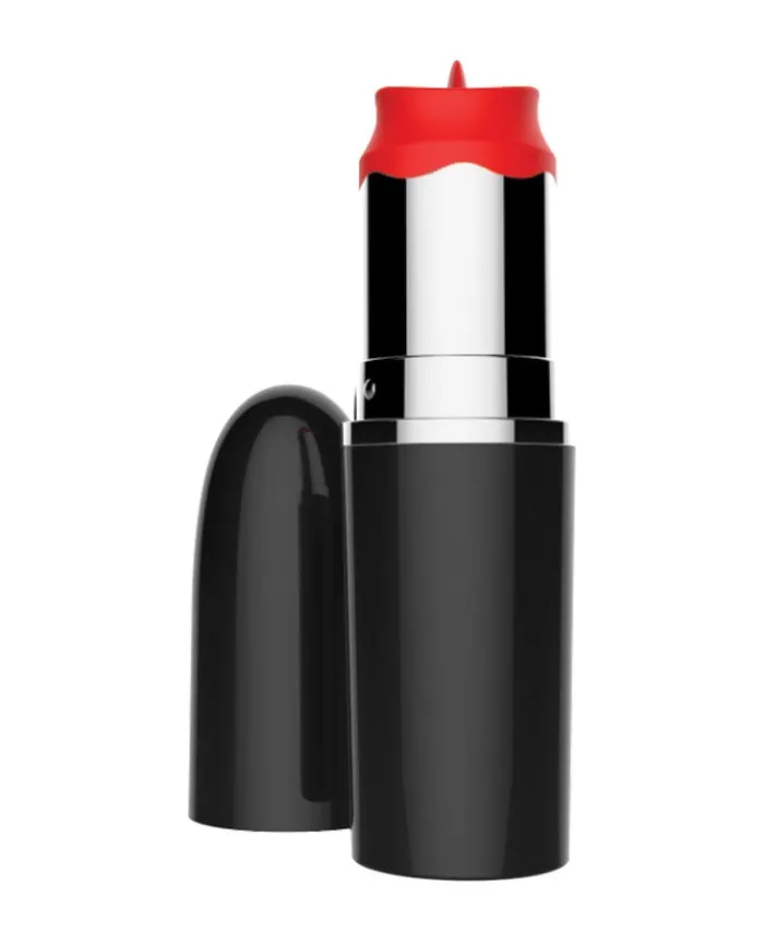 Hott Products Lick Stick Rechargeable Discreet Lipstick Bullet Whigh Speed Licking Tongue Female Sex Toys