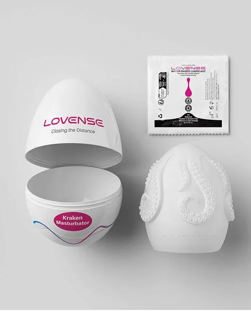 Hytto Pte Ltd Male Sex Toys Lovense Kraken Egg 6Pack White Hytto Pte Ltd Male Sex Toys Lovense Kraken Egg 6Pack White