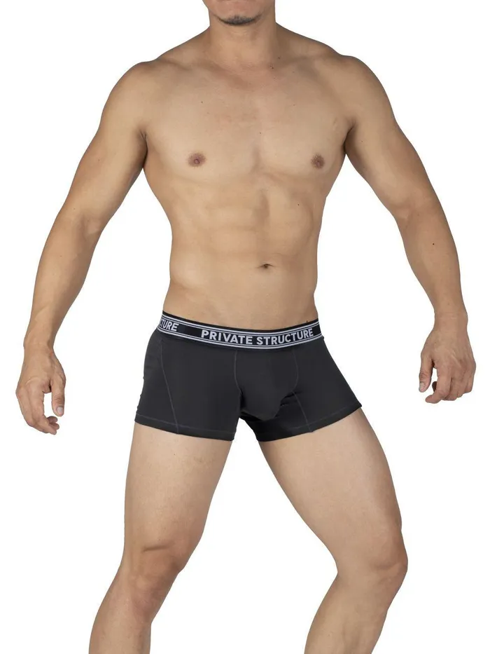 Private Structure Vibrators Bamboo Mid Waist Trunks