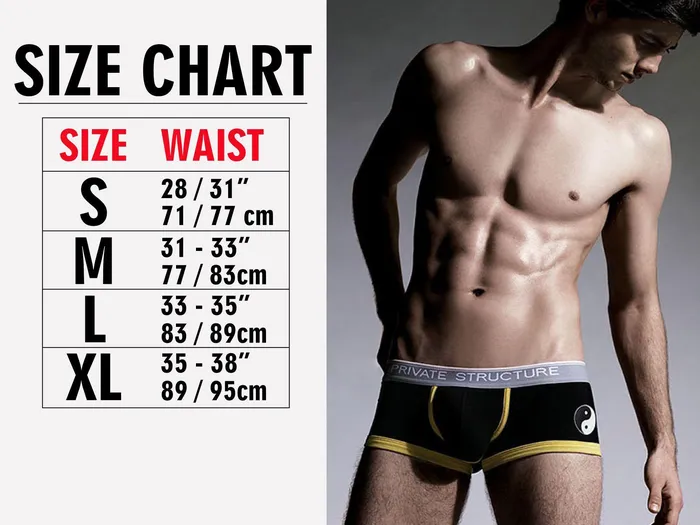Private Structure Vibrators Bamboo Mid Waist Trunks
