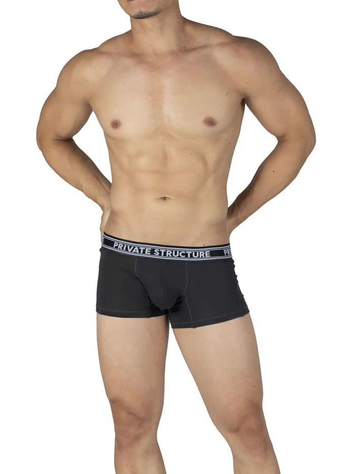 Private Structure Vibrators Bamboo Mid Waist Trunks