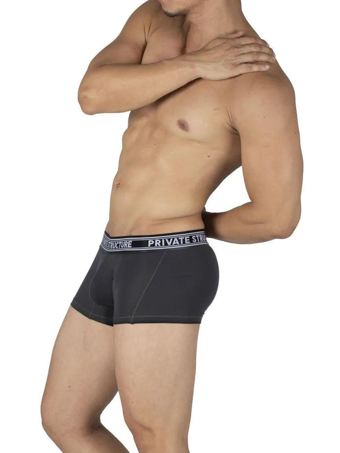Private Structure Vibrators Bamboo Mid Waist Trunks